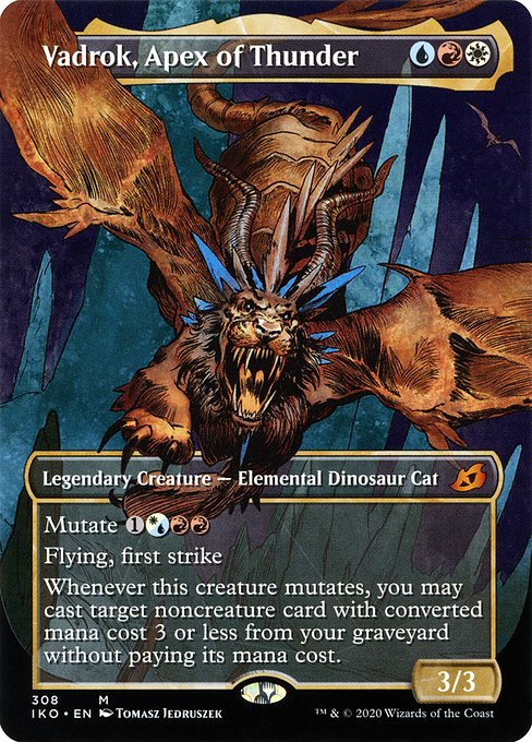 IKO: Vadrok, Apex of Thunder (Showcase) (Foil)