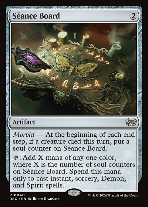 DSC: Seance Board
