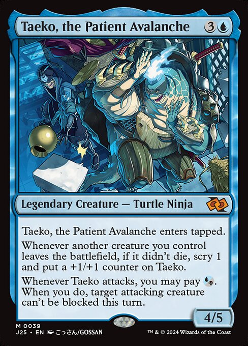 J25: Taeko, the Patient Avalanche (Anime) (Foil)