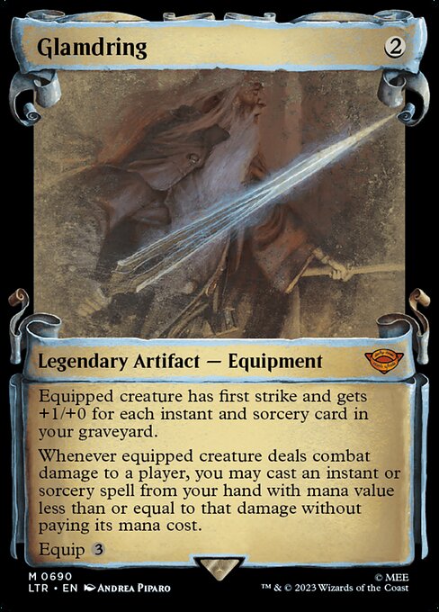 LTR: Glamdring (Showcase Scrolls) (Foil)