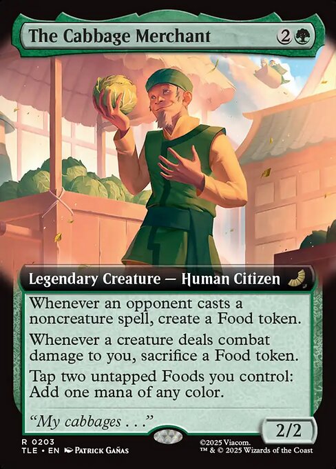 TLE: The Cabbage Merchant (Extended Art) (Foil)