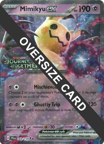 PR: Mimikyu ex (Journey Together Stamped) (Holofoil)
