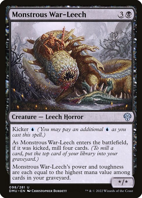 DMU: Monstrous War-Leech (Foil)
