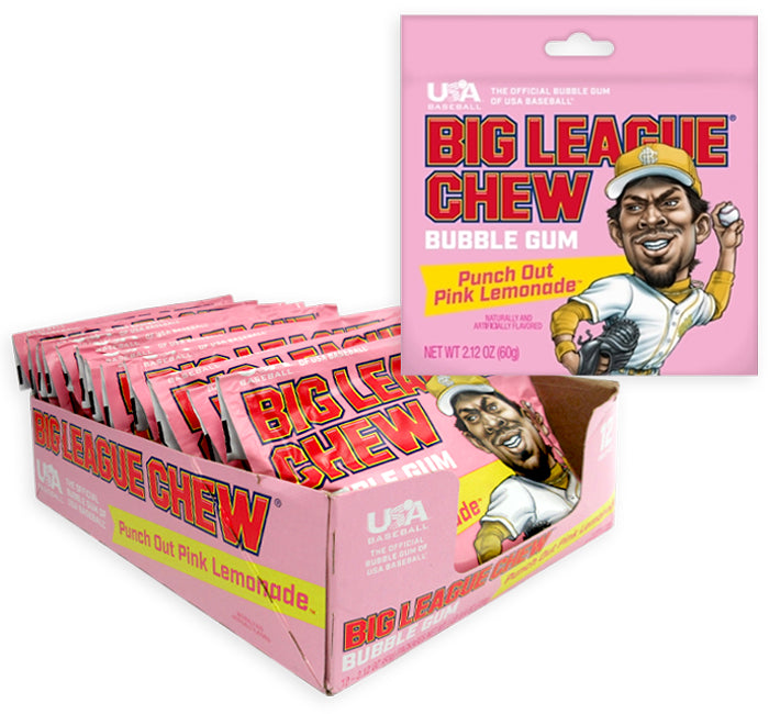 Big League Chew - Punch Out Pink Lemonade