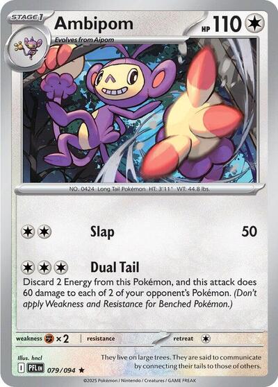 PFL: Ambipom - 079/094 (Holofoil)