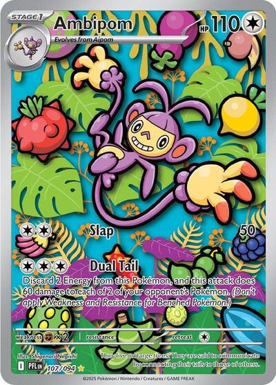 PFL: Ambipom - 107/094 (Holofoil)