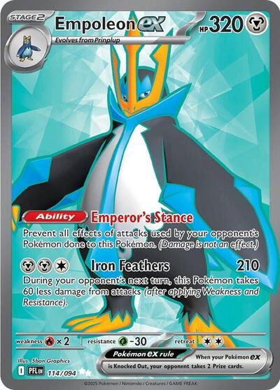 PFL: Empoleon ex - 114/094 (Holofoil)