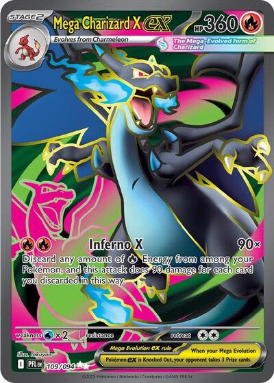 PFL: Mega Charizard X ex - 109/094 (Holofoil)