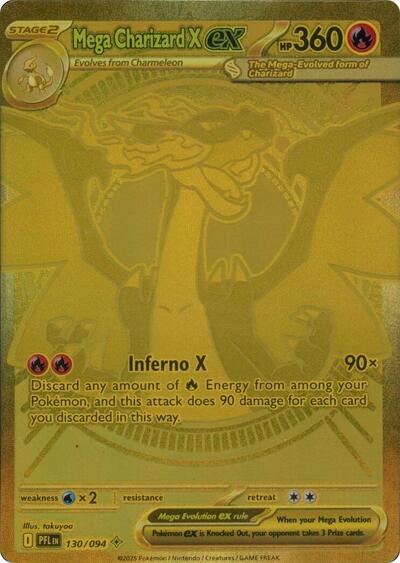 PFL: Mega Charizard X ex - 130/094 (Holofoil)