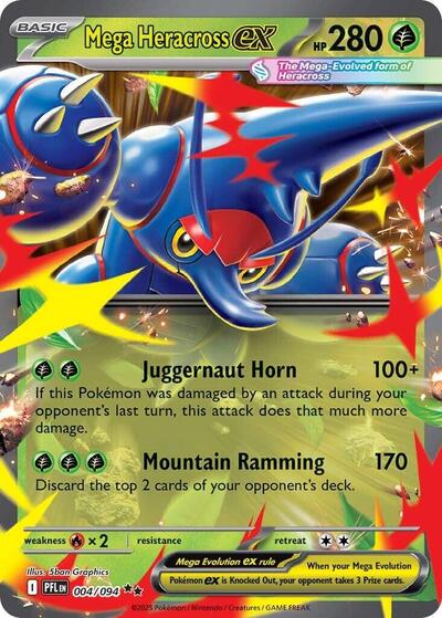 PFL: Mega Heracross ex - 004/094 (Holofoil)