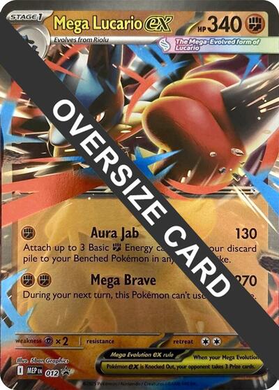 PR: Mega Lucario ex - 012 (Holofoil)