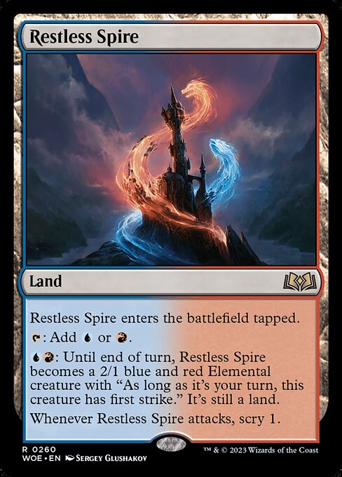 WOE: Restless Spire (Foil)