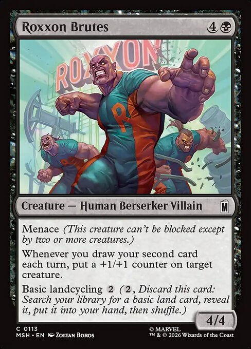 MSH: Roxxon Brutes (Foil)