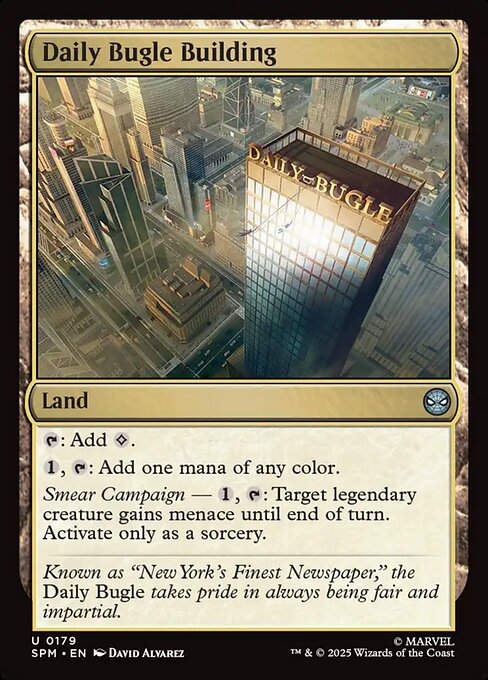 SPM: Daily Bugle Building (Foil)