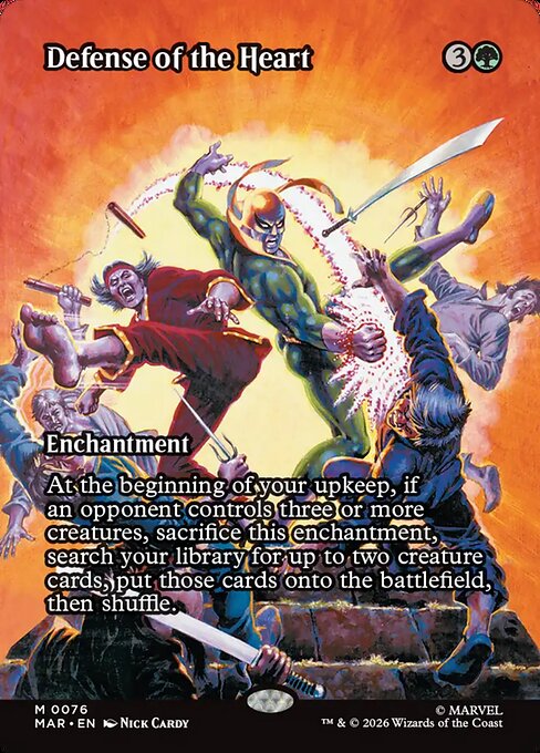 MAR: Defense of the Heart (Borderless)