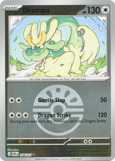 ASC: Drampa (Friend Ball) (Reverse Holofoil)