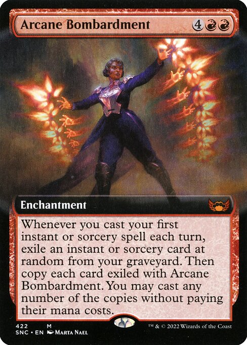 SNC: Arcane Bombardment (Extended Art) (Foil)