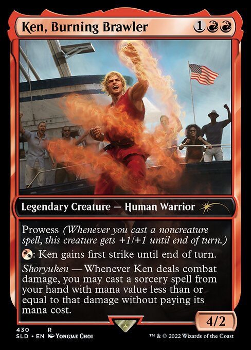 SLD: Ken, Burning Brawler (Foil)