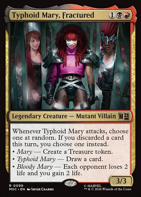 MSC: Typhoid Mary, Fractured