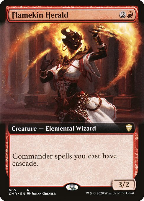 CMR: Flamekin Herald (Extended Art) (Foil)