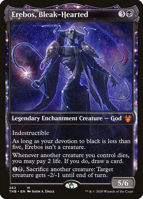 THB: Erebos, Bleak-Hearted (Showcase) (Foil)