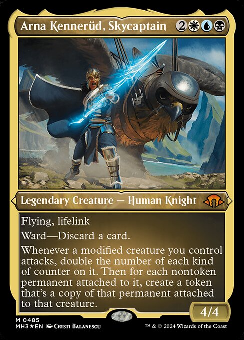 MH3: Arna Kennerud, Skycaptain (Foil Etched)