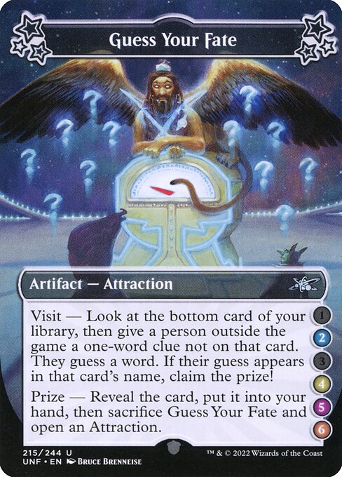 UNF: Guess Your Fate (2-4-5-6)