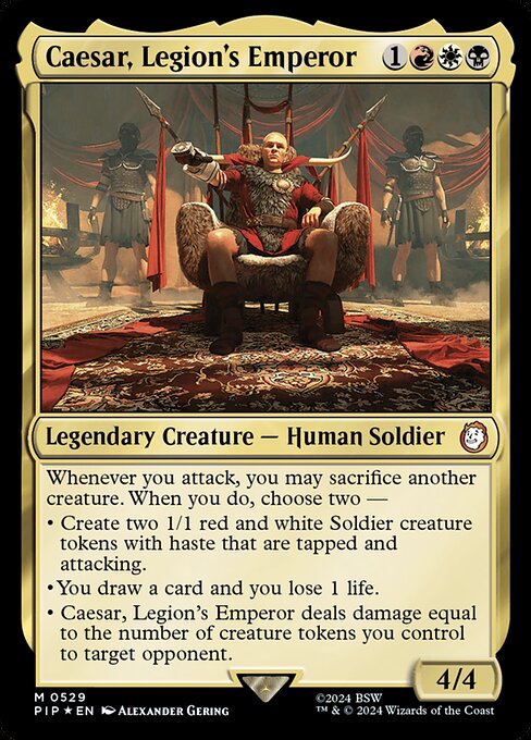 PIP: Caesar, Legion's Emperor (Surge Foil)
