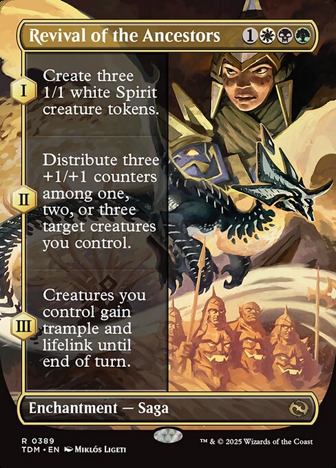 TDM: Revival of the Ancestors (Borderless) (Foil)