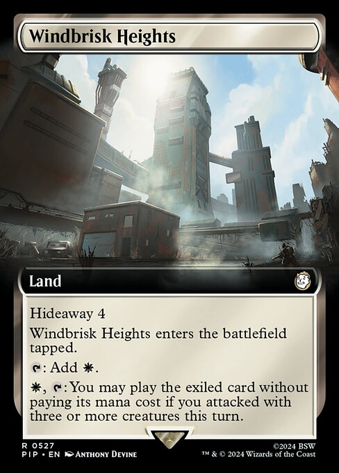 PIP: Windbrisk Heights (Extended Art) (Foil)