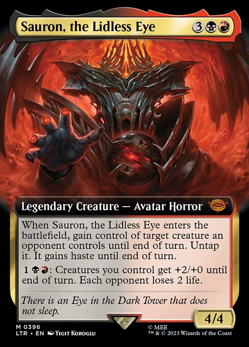 LTR: Sauron, the Lidless Eye (Extended Art)