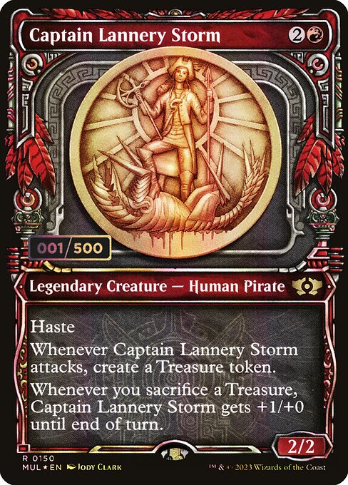 MUL: Captain Lannery Storm (Serial Numbered) (Foil)