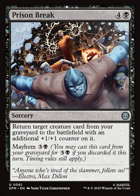 SPM: Prison Break (Foil)