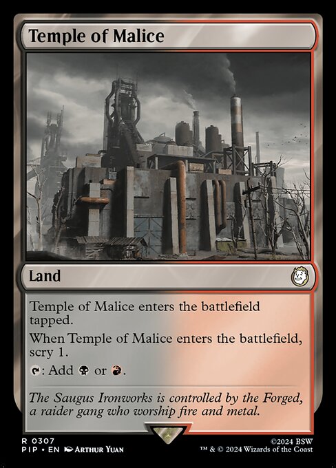 PIP: Temple of Malice (Foil)