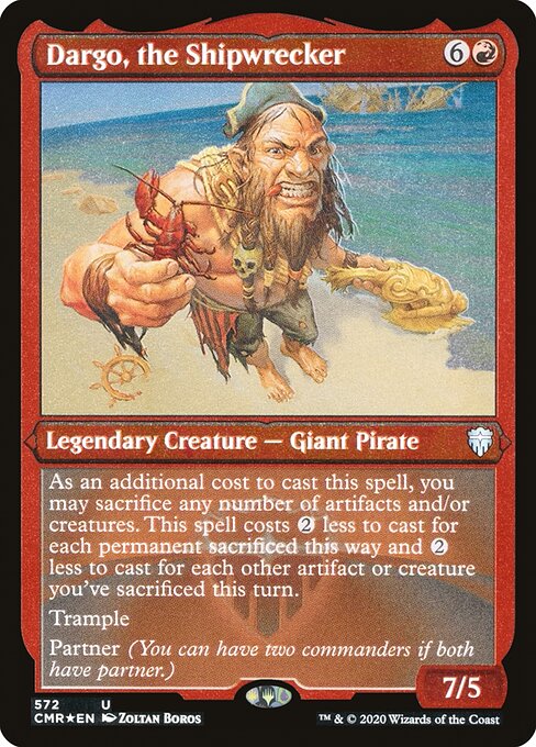 CMR: Dargo, the Shipwrecker (Foil Etched)