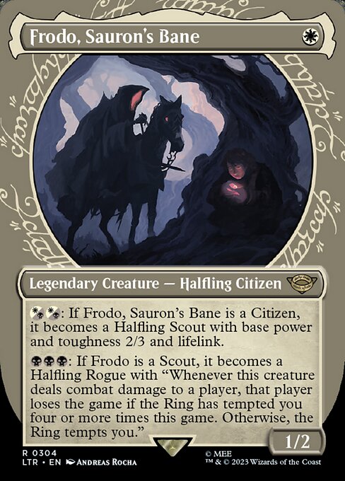 LTR: Frodo, Sauron's Bane (Showcase) (Foil)