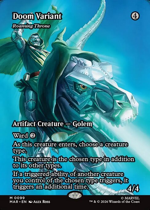 MAR: Doom Variant - Roaming Throne (Borderless)
