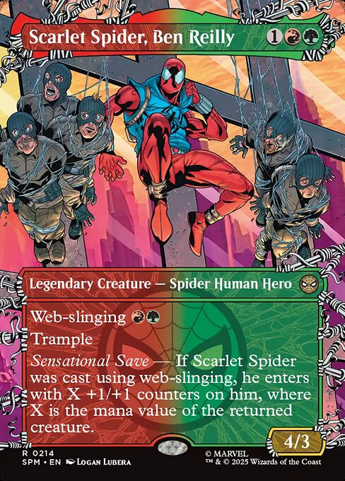 SPM: Scarlet Spider, Ben Reilly (Borderless) (Foil)