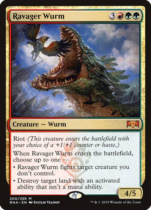 RNA: Ravager Wurm (Foil)