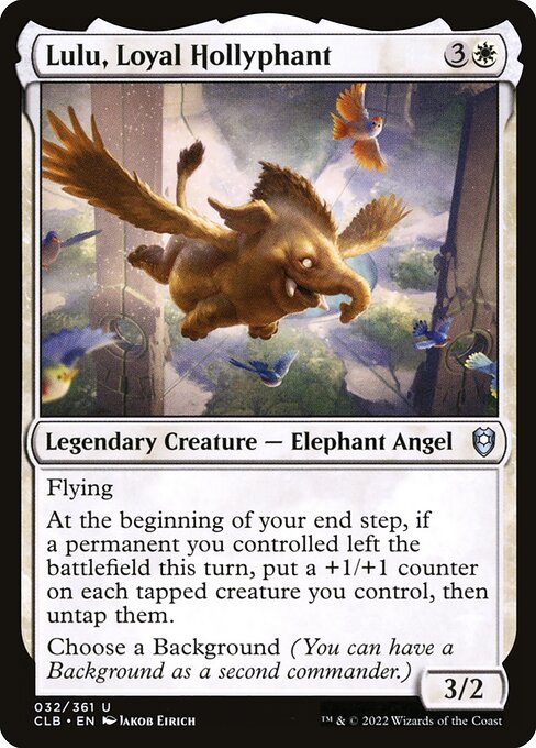 CLB: Lulu, Loyal Hollyphant (Foil)