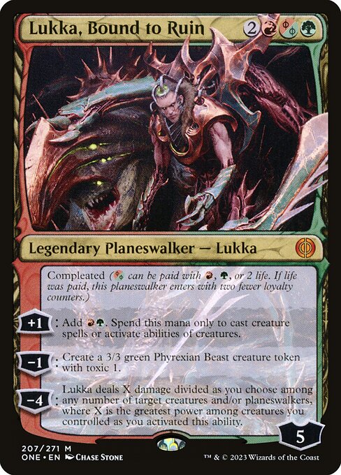 ONE: Lukka, Bound to Ruin (Foil)