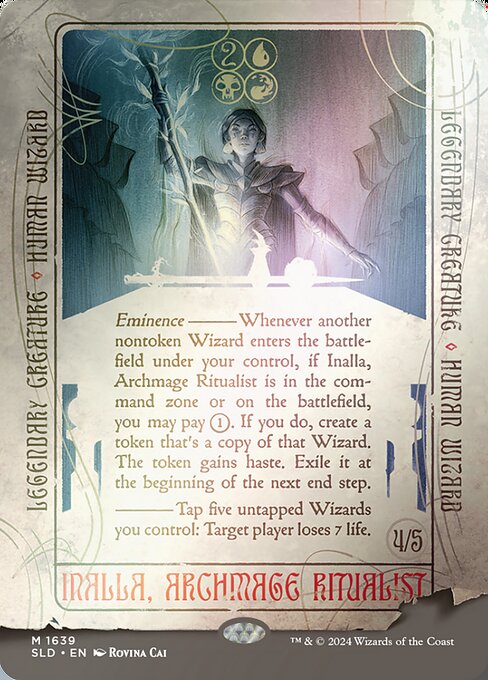 SLD: Inalla, Archmage Ritualist (Rainbow Foil)