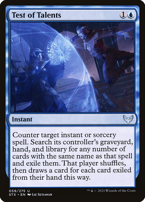 STX: Test of Talents (Foil)