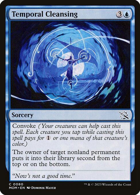 MOM: Temporal Cleansing (Foil)