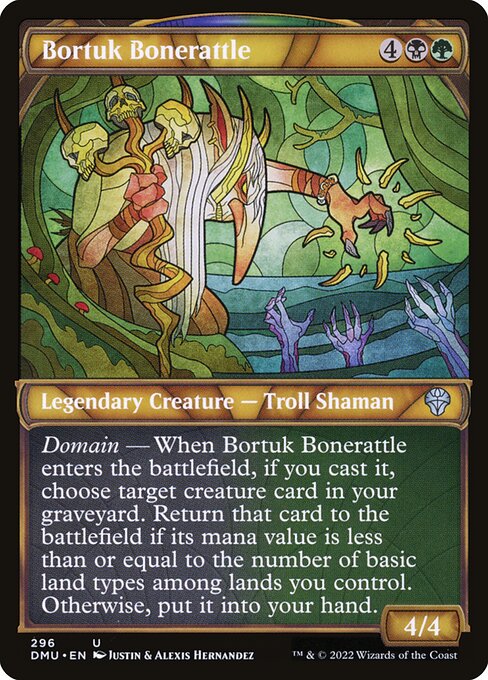DMU: Bortuk Bonerattle (Showcase) (Foil)