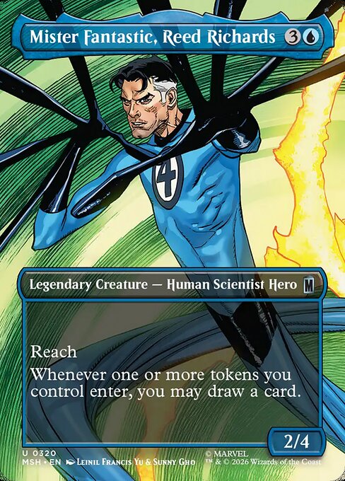 MSH: Mister Fantastic, Reed Richards (Borderless)