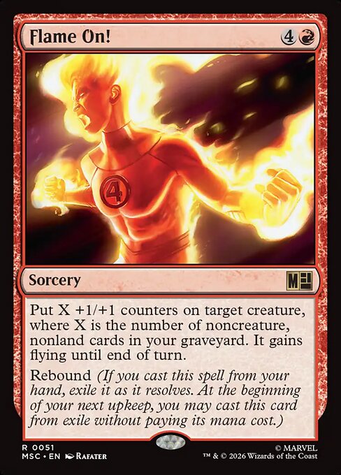MSC: Flame On!
