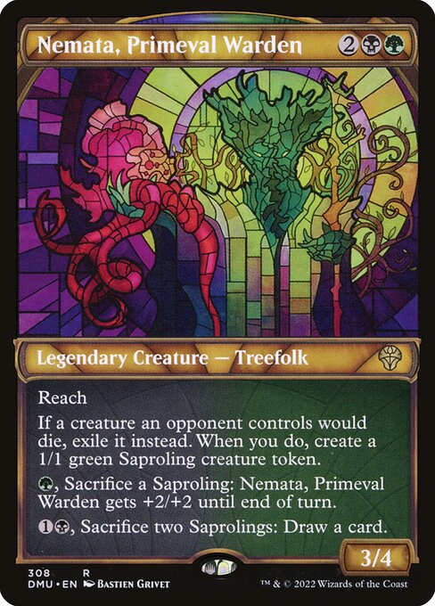 DMU: Nemata, Primeval Warden (Showcase) (Foil)