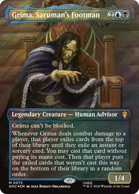 HOC: Gríma, Saruman's Footman (Foil)