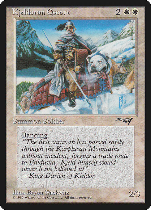 ALL: Kjeldoran Escort